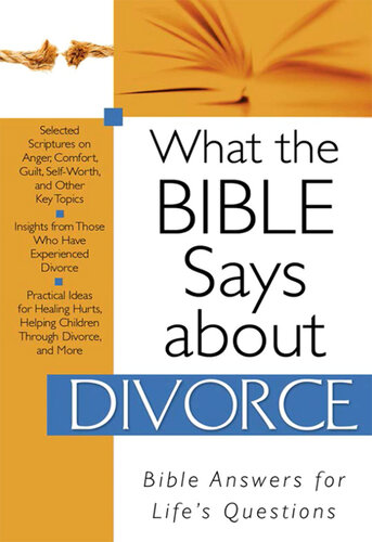 What The Bible Says About Divorce