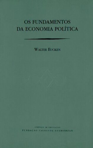 Os Fundamentos da Economia Política