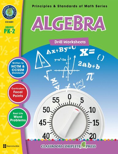 Algebra - Drill Sheets