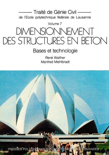Dimensionnement des structures en béton: bases et technologie