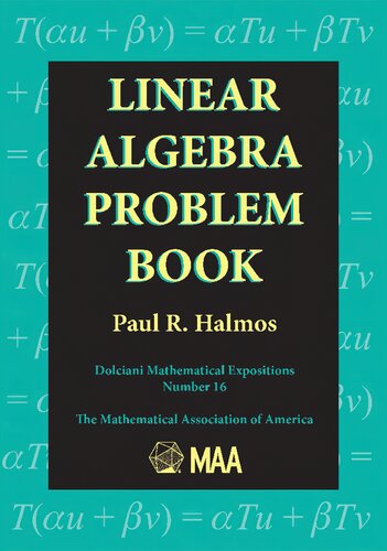 Linear Algebra Problem Book