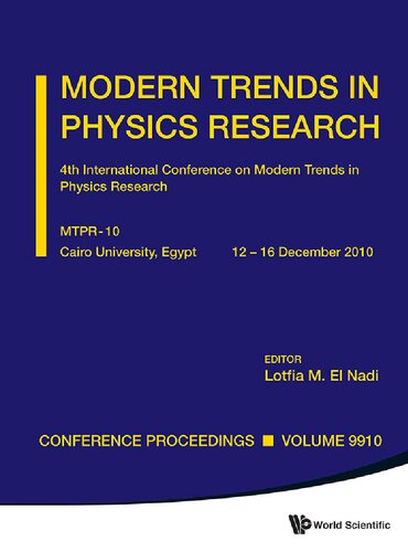 Modern Trends in Physics Research: 4th International Conference on Modern Trends in Physics Research