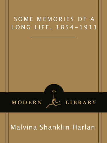 Some Memories of a Long Life, 1854-1911