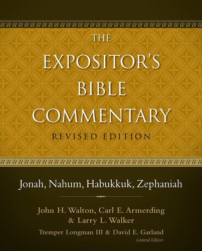 Jonah, Nahum, Habukkuk, Zephaniah