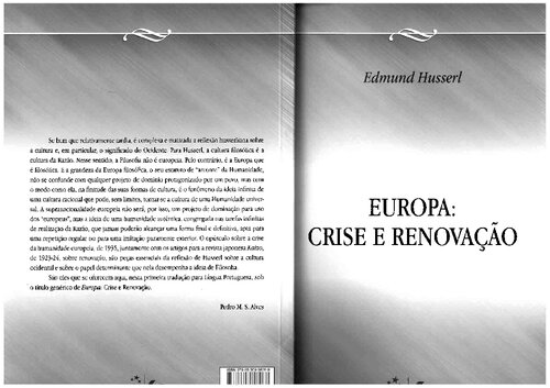 Europa: Crise e renovação