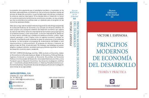 PRINCIPIOS MODERNOS DE ECONOMÍA DEL DESARROLLO