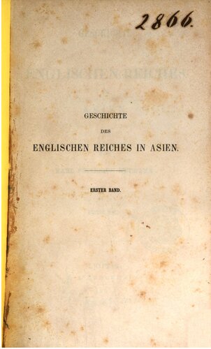 Geschichte des englischen Reiches in Asien