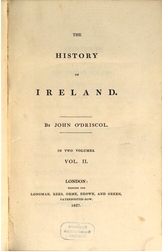 The History of Ireland