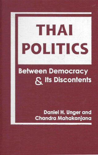Thai Politics Between Democracy and Its Discontents