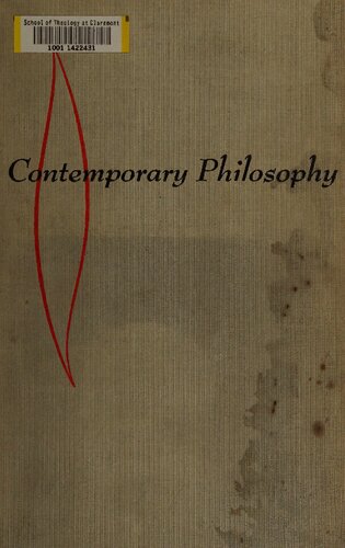 Contemporary Philosophy: A Book of Readings
