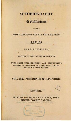 The Life of Theobald Wolfe Tone