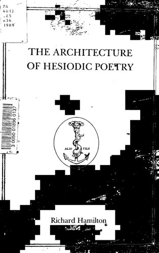 The Architecture of Hesiodic Poetry