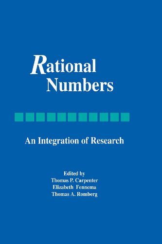 Rational Numbers: An Integration of Research