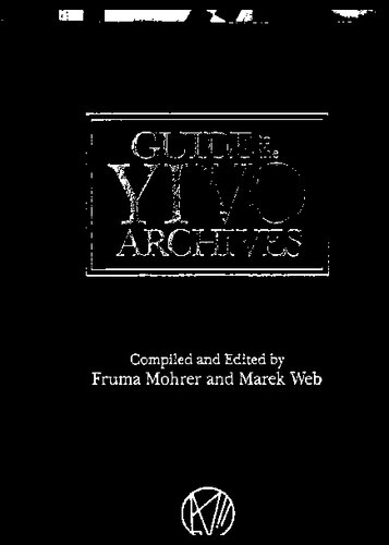 Guide to the YIVO Archives