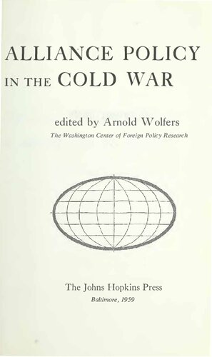 Alliance Policy in Cold War