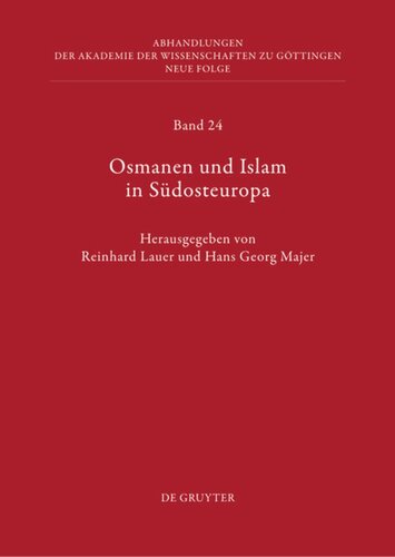 Osmanen und Islam in Südosteuropa