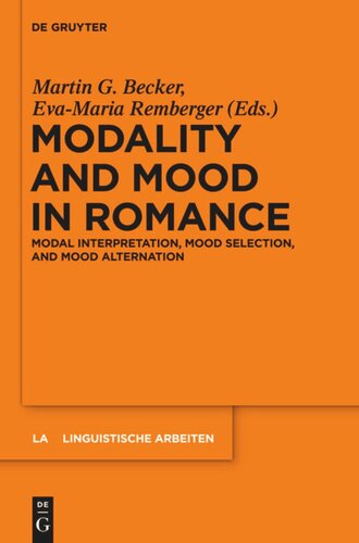 Modality and Mood in Romance: Modal interpretation, mood selection, and mood alternation