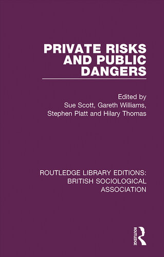 Private Risks and Public Dangers