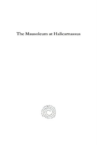 The Mausoleum at Halicarnassus
