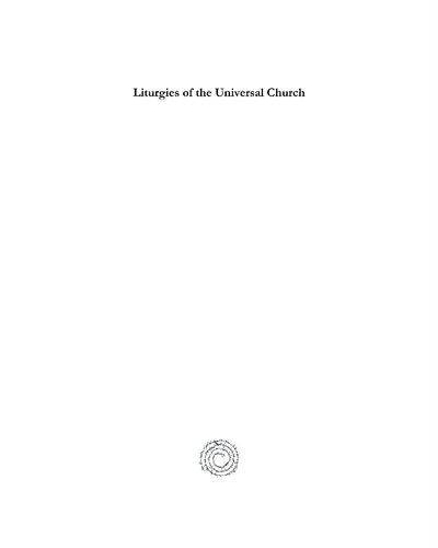 Liturgies of the Universal Church