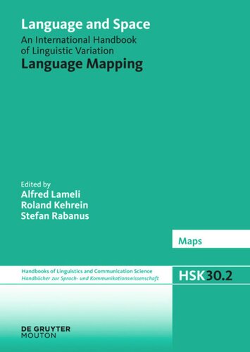Language and Space. Volume 2 Language Mapping: Part I. Part II: Maps
