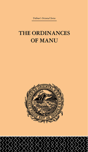 The Ordinances of Manu
