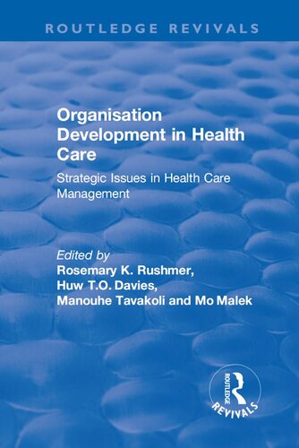 Organisation Development in Health Care