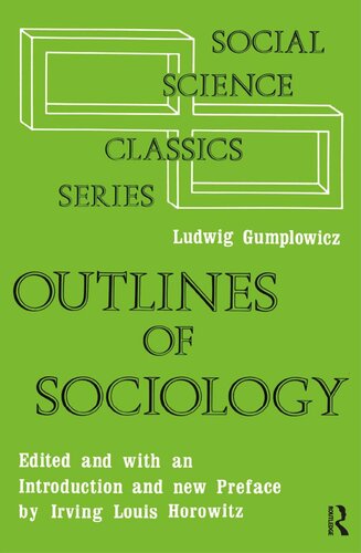 Outlines of Sociology