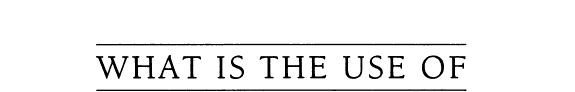 What is the Use of Jewish History? Essays