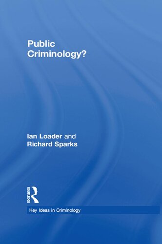 Public Criminology?
