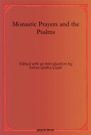 Monastic Prayers and the Psalms