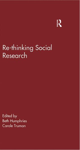 Re-Thinking Social Research