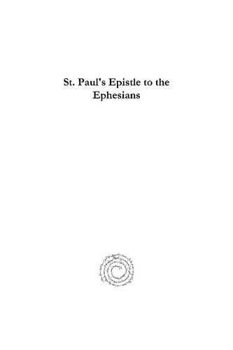 St. Paul's Epistle to the Ephesians