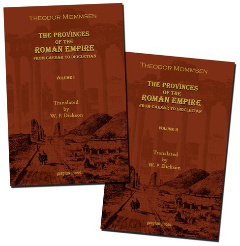 The Provinces of the Roman Law: From Caesar To Diocletian