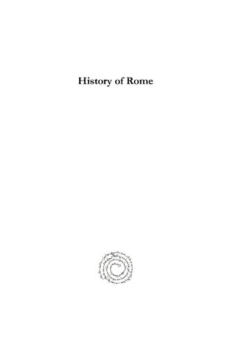 The history of Rome. Translated with the author's sanction and additions Volume 4