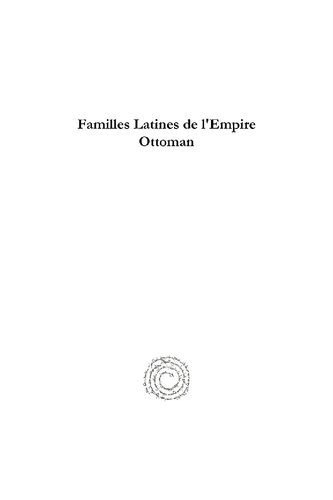 Familles Latines de l'Empire Ottoman
