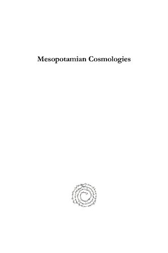 Mesopotamian Cosmologies