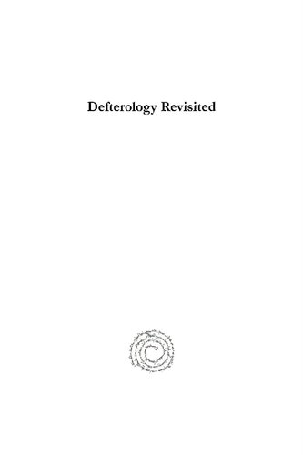 Defterology Revisited: Studies on 15th and 16th Century Ottoman Society