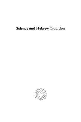 Science and Hebrew Tradition