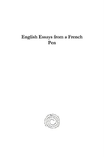 English Essays from a French Pen