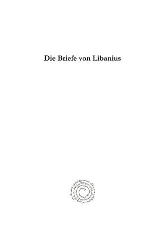 Die Briefe von Libanius: Zeitlich geordnet