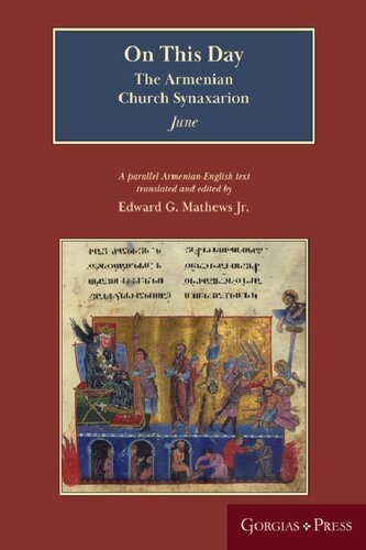 On This Day (June): The Armenian Church Synaxarion (Yaysmawurkʿ)