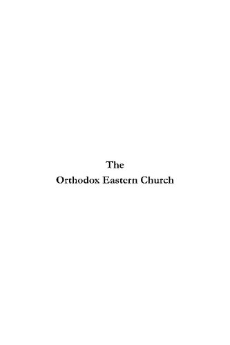 The Orthodox Eastern Church