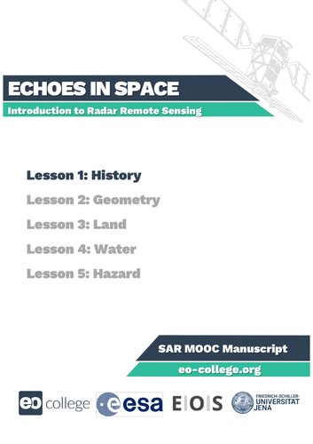 Introduction to Radar Remote Sensing