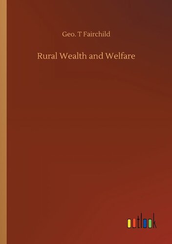 Rural Wealth and Welfare