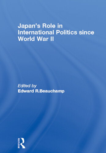 Japan's Role in International Politics since World War II