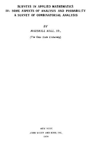 Комбинаторный анализ