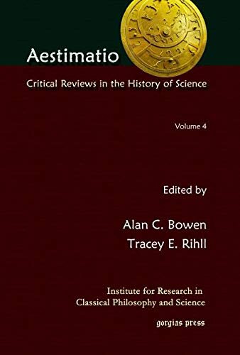 Aestimatio: Critical Review in the History of Science