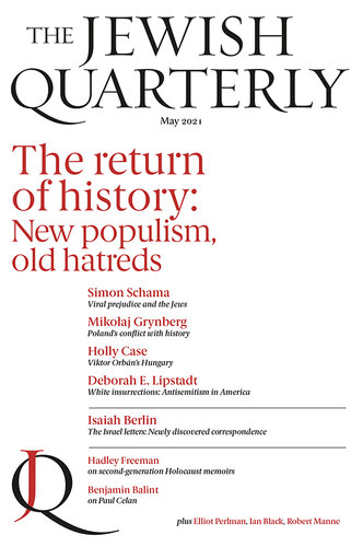 Jewish Quarterly 244 The Return of History