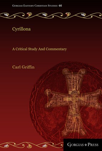 Cyrillona: A Critical Study and Commentary